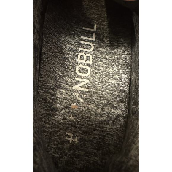 NOBULL Women’s/Men’s Trainers Gray Textured Knit Upper Honeycomb Sole Pre-loved - Picture 4 of 14